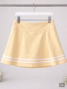 CALIA Women's TrueLight 15" Golf Skort - Yellow